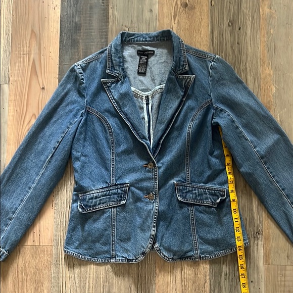 FOR JOSEPH Denim Blazer Jacket Size: Large (L) - Picture 6 of 16
